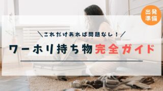 【完全版】NZワーキングホリデーで必要なおすすめの持ち物リスト【僕の持ち物を全て公開】